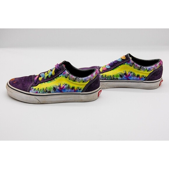 Vans Off The Wall Skate Shoes Mens Size 4.5 Women Size 6 Tie Dye Model 500714 - Picture 4 of 6